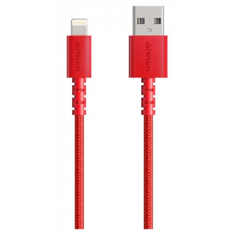 Кабель Anker Powerline Select+ Lightning - 0.9 м Red (6595748)