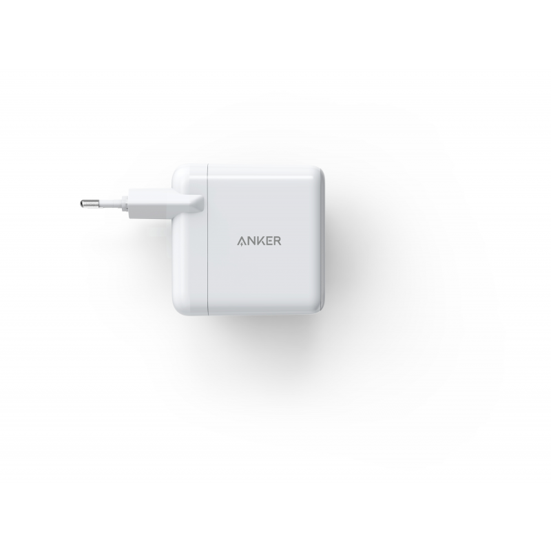 Мережевий зарядний пристрій Anker PowerPort+ Atom III 45W USB-C+15W USB-A White (6595855)