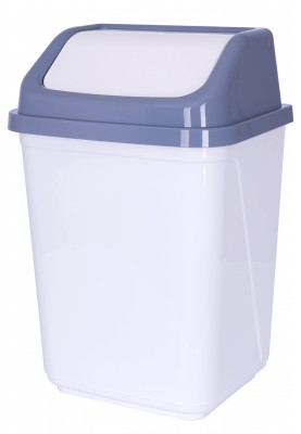Контейнер для мусора VIOLET HOUSE WHITE-GREY (6619358)