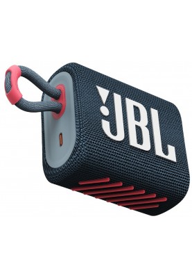 Портативна колонка JBL GO 3 Blue Pink (JBLGO3BLUP) (6627973)