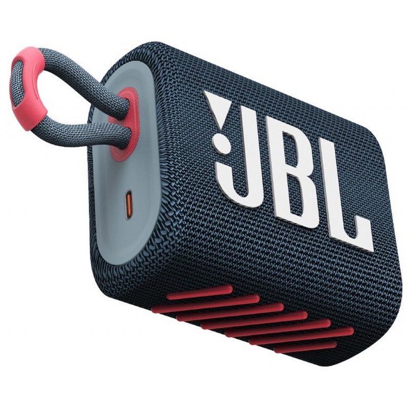 Портативна колонка JBL GO 3 Blue Pink (JBLGO3BLUP) (6627973)