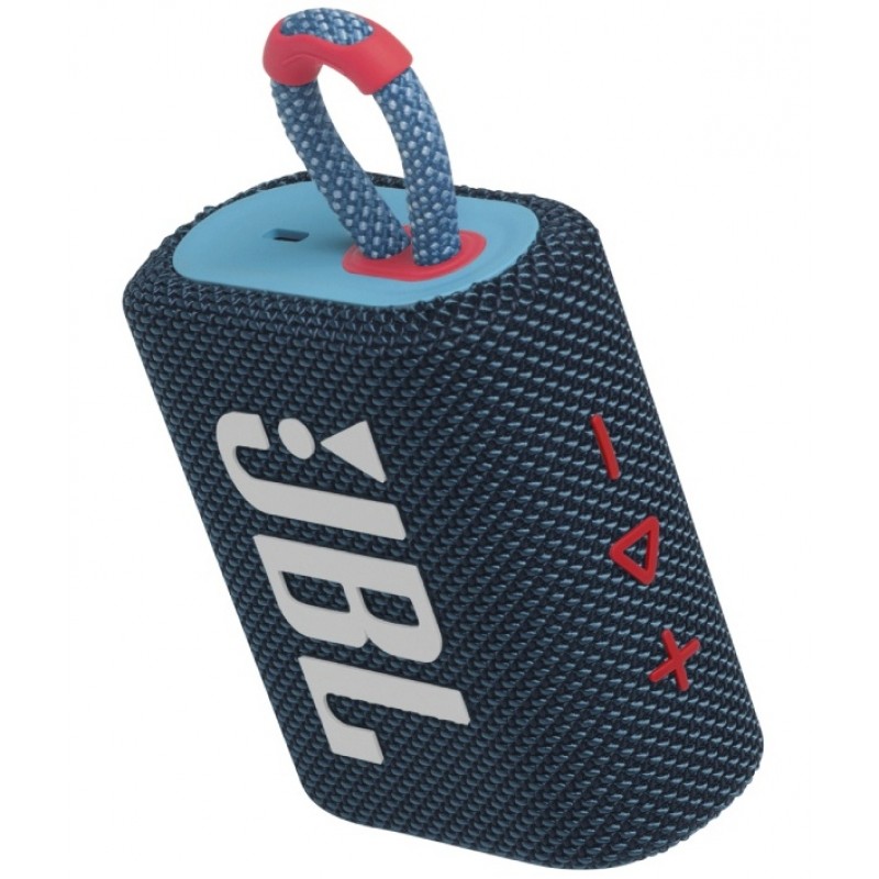 Портативна колонка JBL GO 3 Blue Pink (JBLGO3BLUP) (6627973)