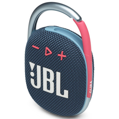 Портативна колонка JBL Clip 4 (JBLCLIP4BLUP) Blue Pink (6652407)