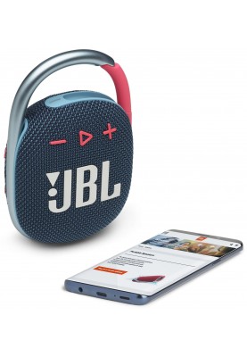 Портативна колонка JBL Clip 4 (JBLCLIP4BLUP) Blue Pink (6652407)