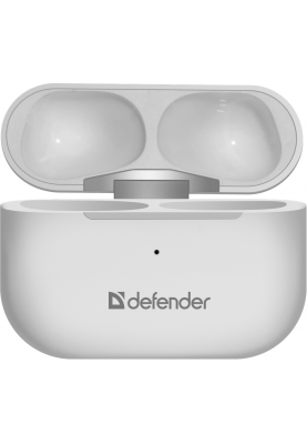 Гарнітура Defender Twins 636 TWS Pro Bluetooth (63636) White (6661384)