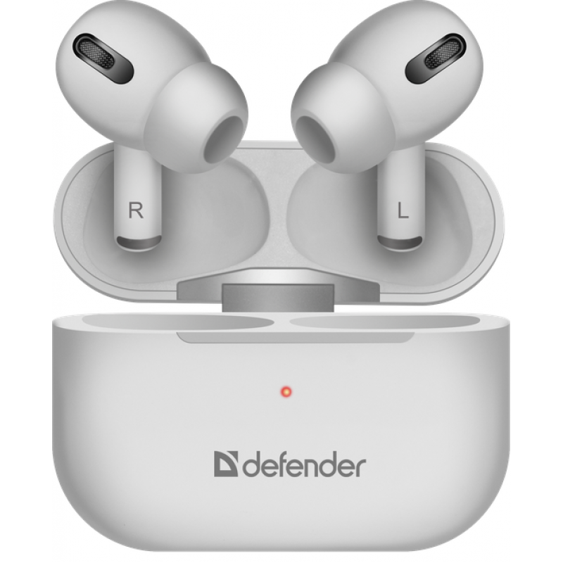 Гарнітура Defender Twins 636 TWS Pro Bluetooth (63636) White (6661384)