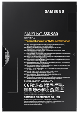 SSD накопичувач Samsung 980 EVO 1TB NVMe M.2 (MZ-V8V1T0BW) (6667072)