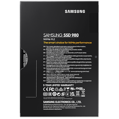 SSD накопичувач Samsung 980 EVO 1TB NVMe M.2 (MZ-V8V1T0BW) (6667072)