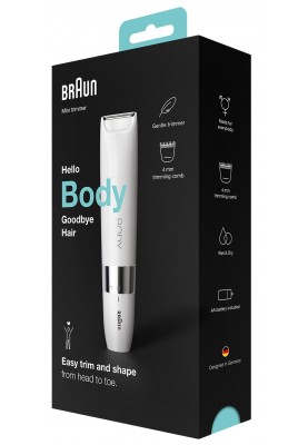 Тример універсальний Braun BS1000 Body Mini (6676511)