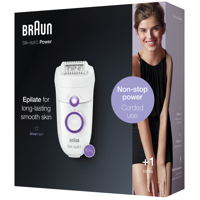 Епілятор Braun Silk_epil 5 SE 5-505P (6700918)