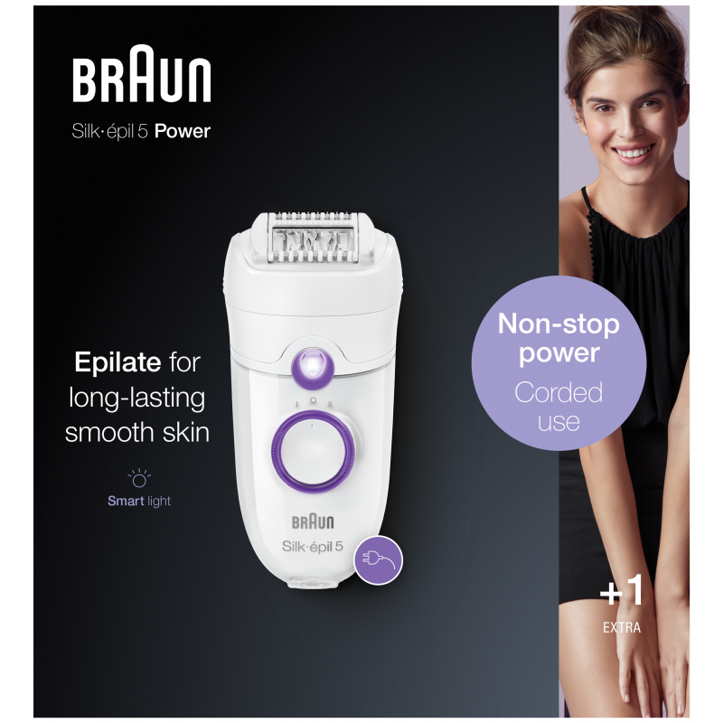 Епілятор Braun Silk_epil 5 SE 5-505P (6700918)