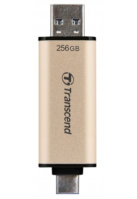 Flash Drive Transcend JetFlash 930C 256GB USB 3.2/Type-C Gold-Black (TS256GJF930C) (6716870)