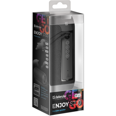 Портативна колонка Defender Enjoy S700 10Вт, Black (65701) (6717687)