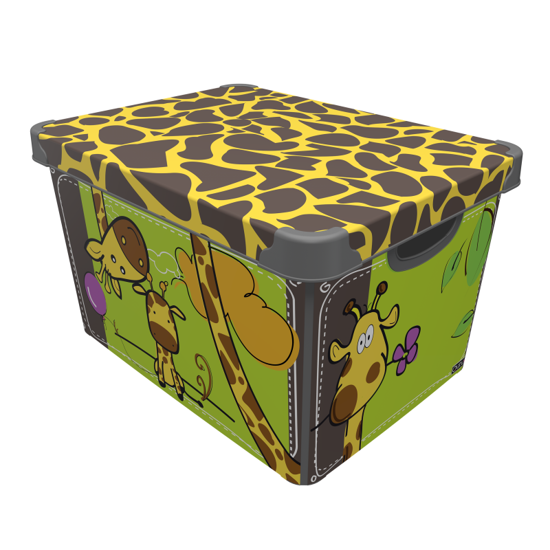 Контейнер Qutu Style Box Giraffe, 20 л (6739281)