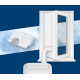 Теплоізоляційна віконна шторка для мобільного кондиціонера Beko Window Kit (6806897)