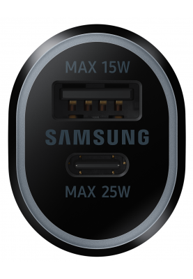 Автомобільний зарядний пристрій Samsung EP-L4020NBEGRU 40W Super Fast Dual Charger (Black) (6810228)