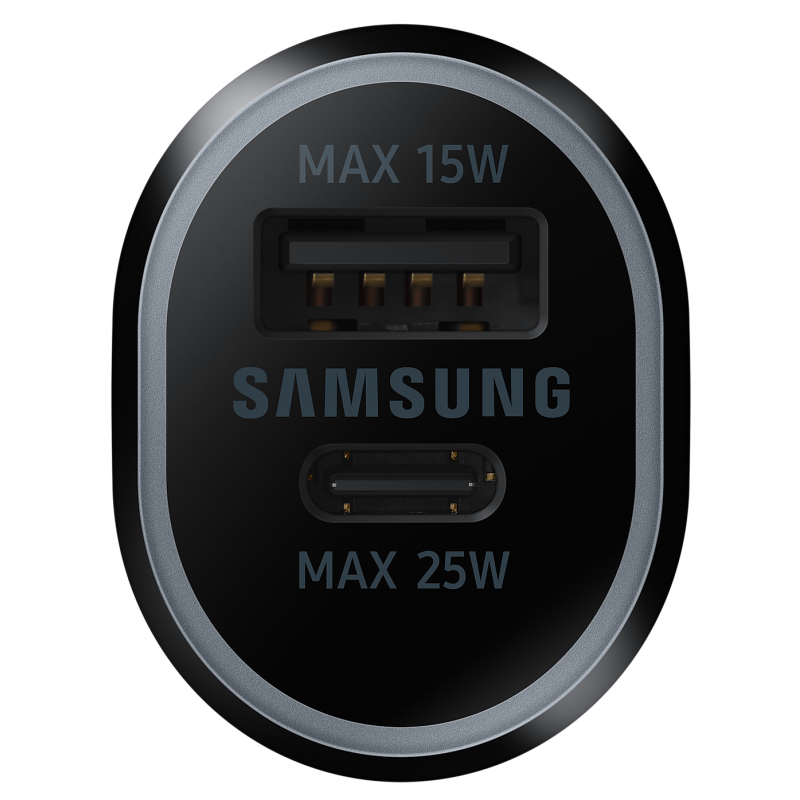 Автомобільний зарядний пристрій Samsung EP-L4020NBEGRU 40W Super Fast Dual Charger (Black) (6810228)