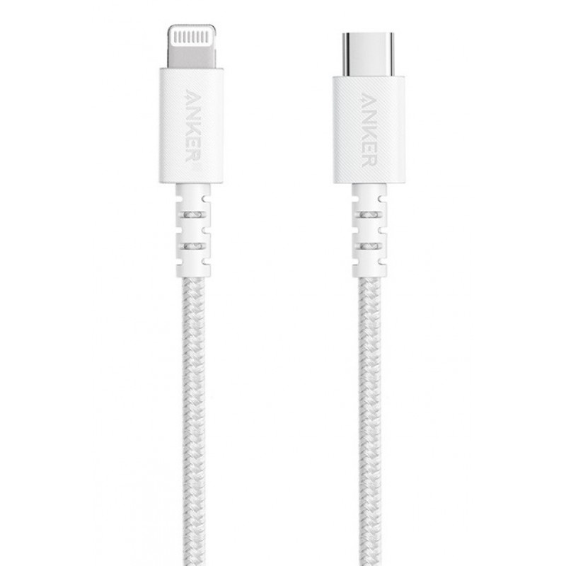 Кабель Anker Powerline Select+ USB-C to Lightning - 0.9м V3 (White) (6821389)