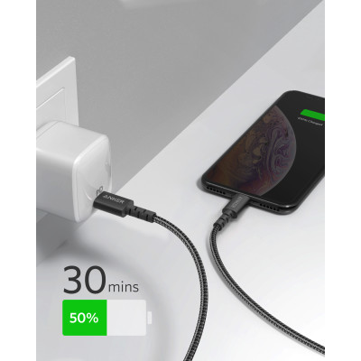 Кабель Anker Powerline Select USB-C to Lightning - 1.8м V3 (White) (6837236)