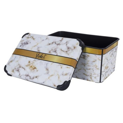 Контейнер Violet House 0648 Decor Marble White 20 л (6832640)