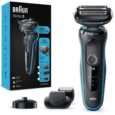 Електробритва Braun Series 5 51-M4500cs Black/Mint (6826905)