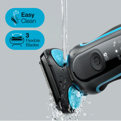 Електробритва Braun Series 5 51-M4500cs Black/Mint (6826905)