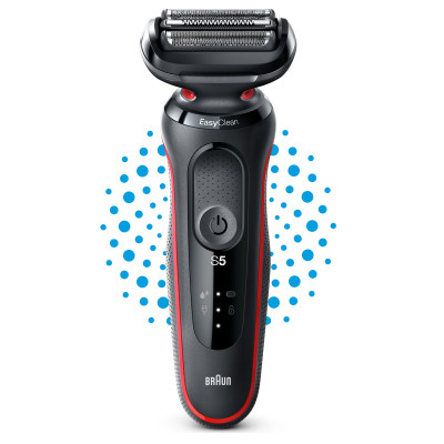 Електробритва Braun Series 5 51-R1000s Black/Red (6826901)