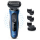 Електробритва Braun Series 6 61-B1500s Blue/Black (6826908)