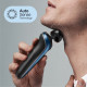 Електробритва Braun Series 6 61-B1500s Blue/Black (6826908)