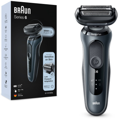 Електробритва Braun Series 6 61-N1000s Black/Black
 (6826907)