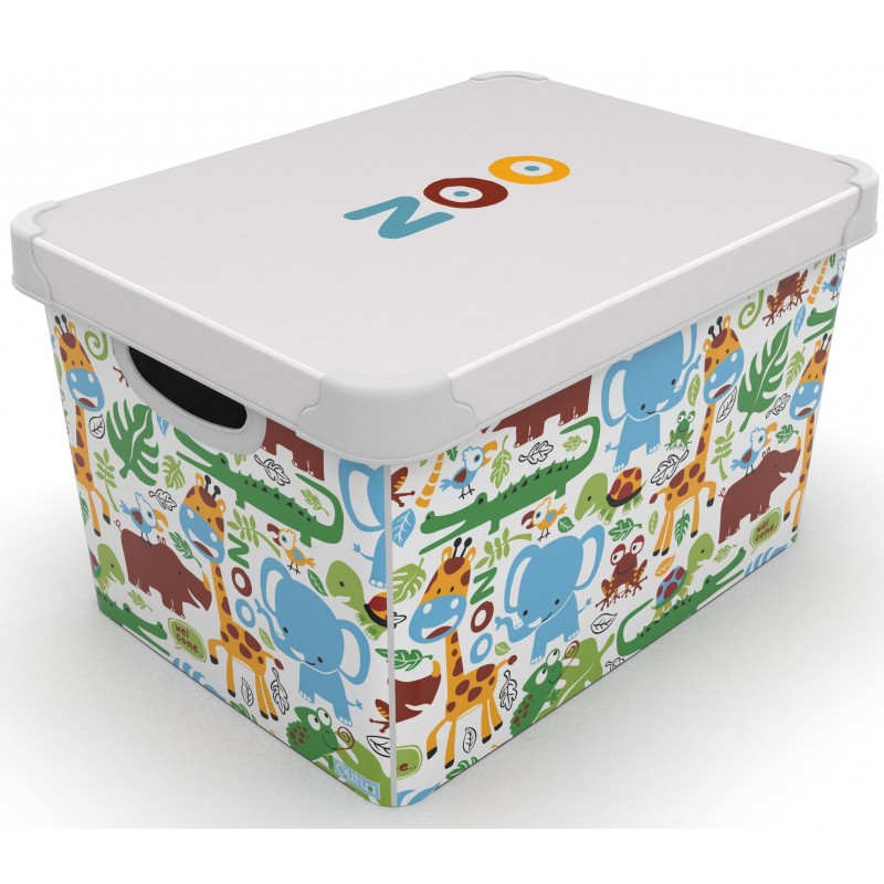 Контейнер Qutu Style Box Zoo, 20л (6835530)