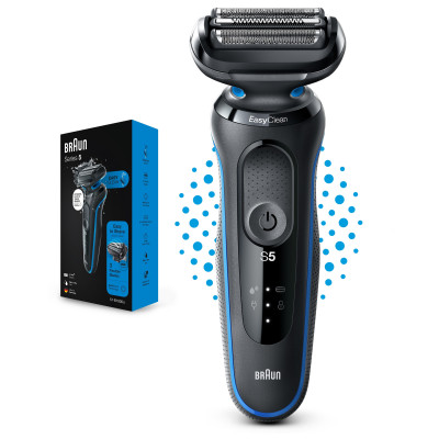 Електробритва Braun Serie 5 51-B1000 Black/Blue (6851747)