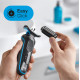 Електробритва Braun Serie 5 51-B1000 Black/Blue (6851747)