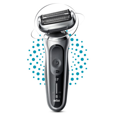 Електробритва Braun Serie 7 71-S1000 Silver/Black (6851748)