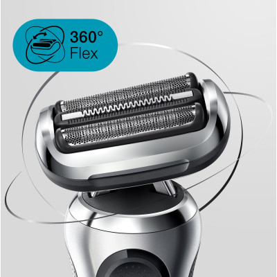 Електрична бритва Braun Series 7 71-S4200cs Silver/Black (6851750)