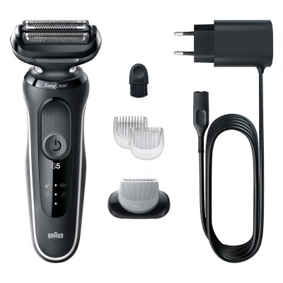 Електрична бритва Braun Series 5 51-W1600s Black/White (6851752)