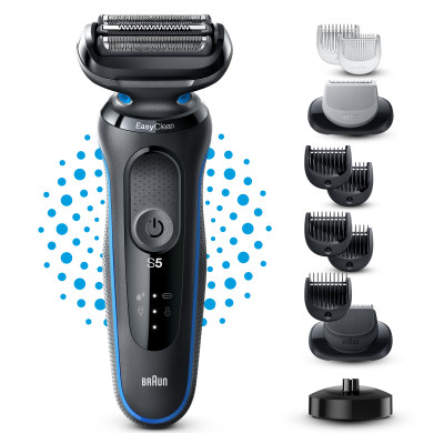 Електрична бритва Braun Series 5 51-B4650cs Black/Blue (6851753)