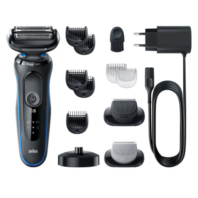 Електрична бритва Braun Series 5 51-B4650cs Black/Blue (6851753)