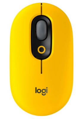 Миша комп'ютерна Logitech POP Bluetooth Blast Yellow (910-006546) (6794319)