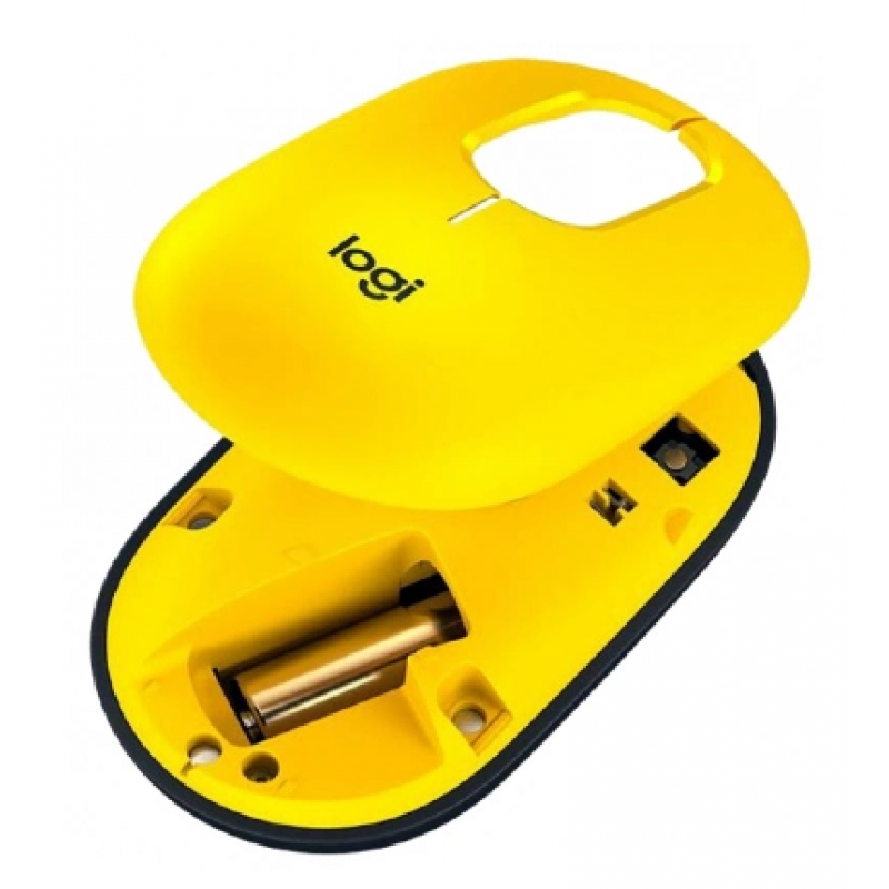 Миша комп'ютерна Logitech POP Bluetooth Blast Yellow (910-006546) (6794319)