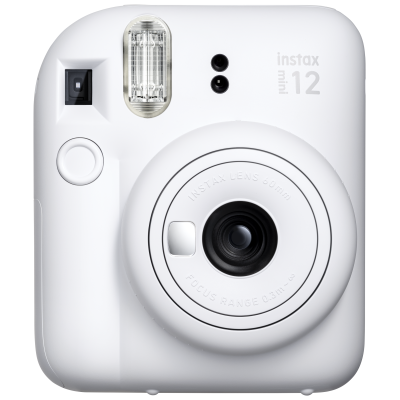 Камера миттєвого друку Fuji INSTAX MINI 12 Clay White (6865298)