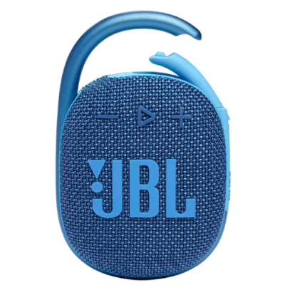 Портативна акустика JBL Clip 4 Eco Blue (JBLCLIP4ECOBLU) (6868074)