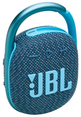 Портативна акустика JBL Clip 4 Eco Blue (JBLCLIP4ECOBLU) (6868074)