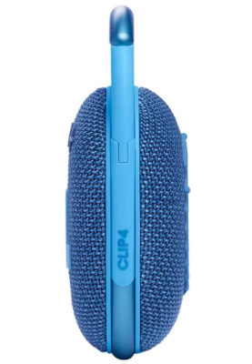 Портативна акустика JBL Clip 4 Eco Blue (JBLCLIP4ECOBLU) (6868074)