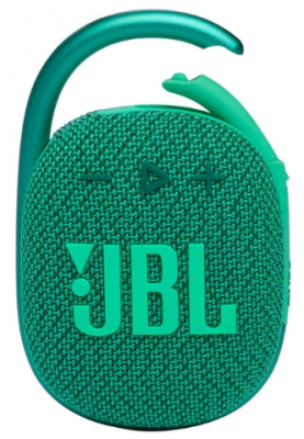 Портативна акустика JBL Clip 4 Eco Green (JBLCLIP4ECOGRN) (6868075)