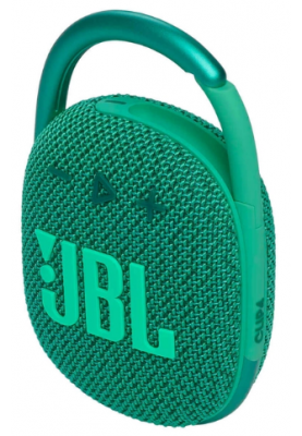 Портативна акустика JBL Clip 4 Eco Green (JBLCLIP4ECOGRN) (6868075)