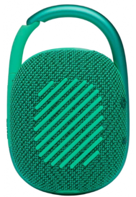 Портативна акустика JBL Clip 4 Eco Green (JBLCLIP4ECOGRN) (6868075)