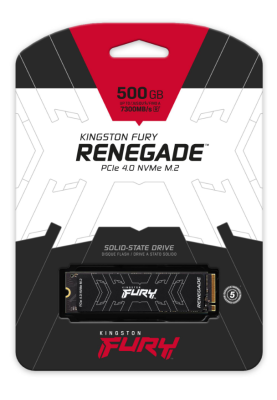 SSD накопичувач Kingston Fury Renegade PCIe 4.0 NVMe M.2 500GB (6859248)