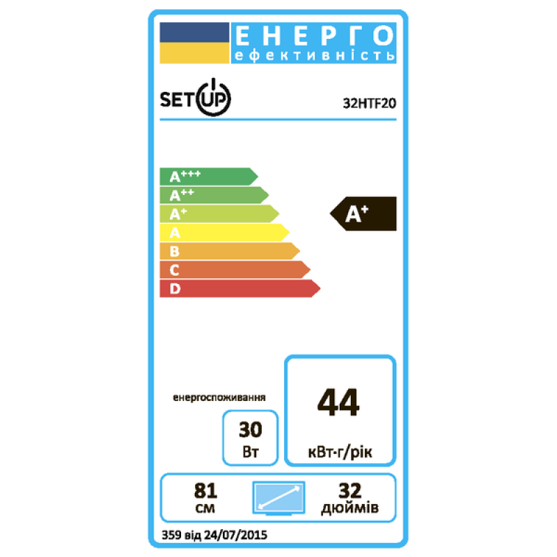 LED-телевізор Setup 32HTF30  (6873796)