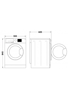 Пральна машина автоматична Whirlpool FFB 10469 BV UA (6857177)